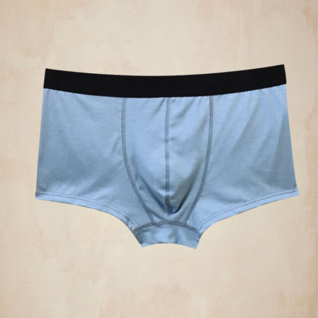 Lemahieu - Boxer court seconde peau - Bleu - Homme