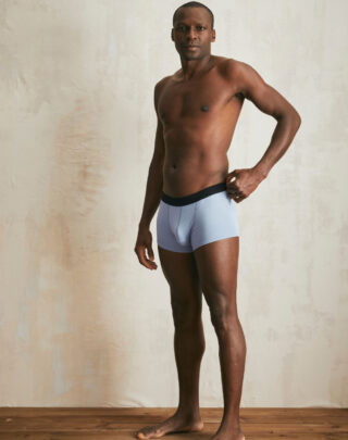 Maison Lemahieu - Boxer court seconde peau – Bleu – Homme