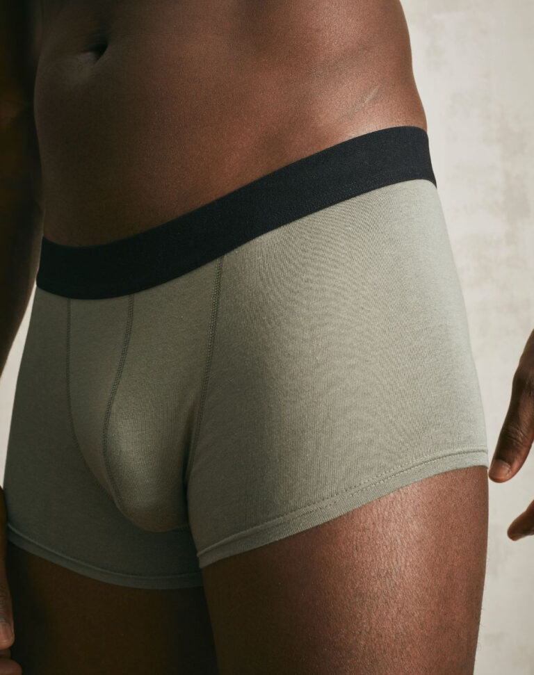 Lemahieu - Boxer court seconde peau - Olive - Homme