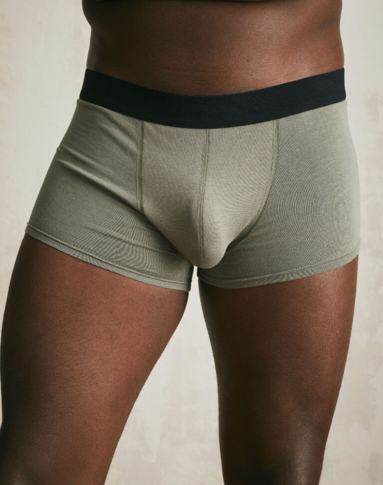 Lemahieu - Boxer court seconde peau - Olive - Homme