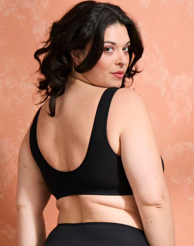 Lemahieu - Brassière à pinces - Noir - Femme