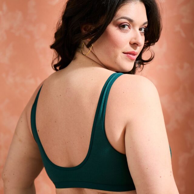 Lemahieu - Brassière à pinces - Vert Cyprès - Femme