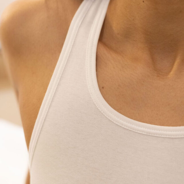 Lemahieu - Brassière dos nageur - Blanc - Femme