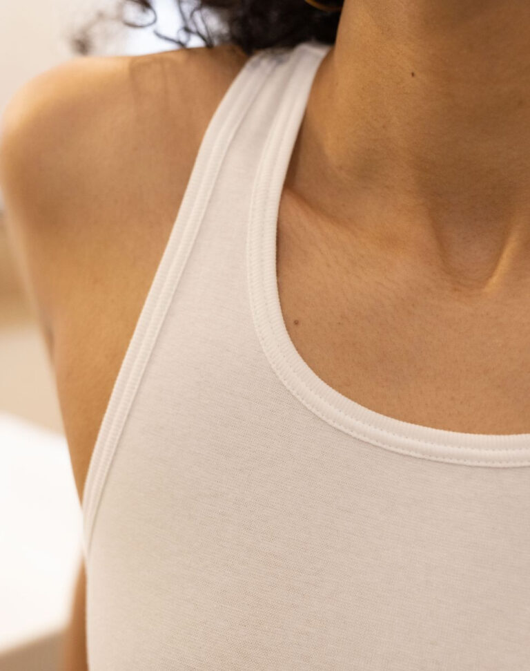 Lemahieu - Brassière dos nageur - Blanc - Femme