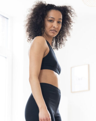 Maison Lemahieu - Brassière dos nageur – Noir – Femme
