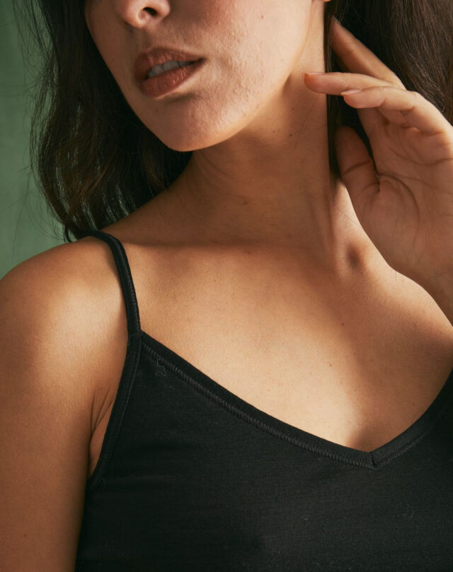 Lemahieu - Caraco laine - Noir - Femme