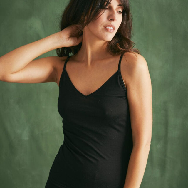 Lemahieu - Caraco laine - Noir - Femme