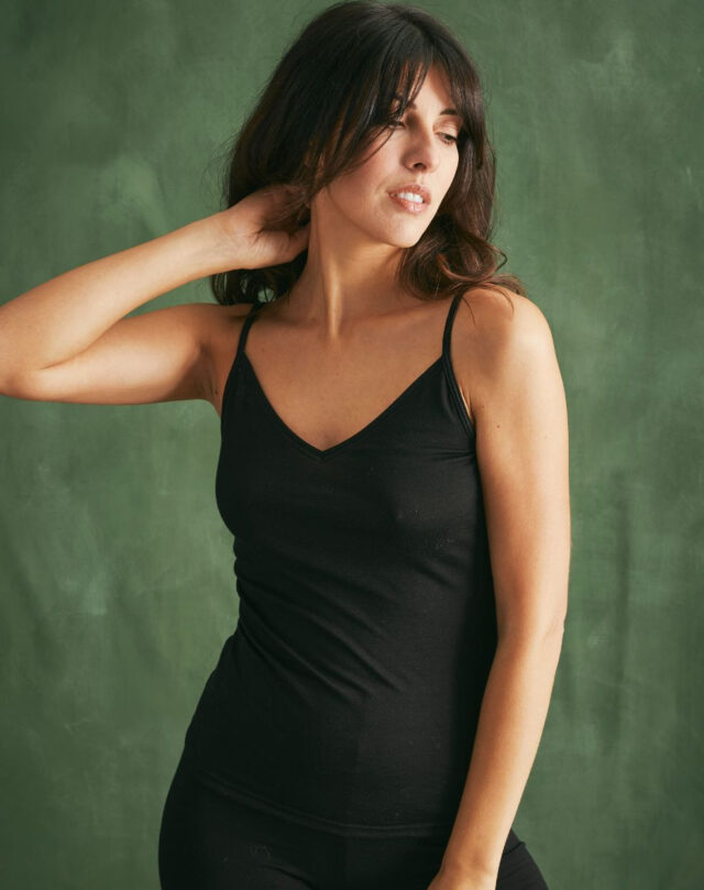 Lemahieu - Caraco laine - Noir - Femme