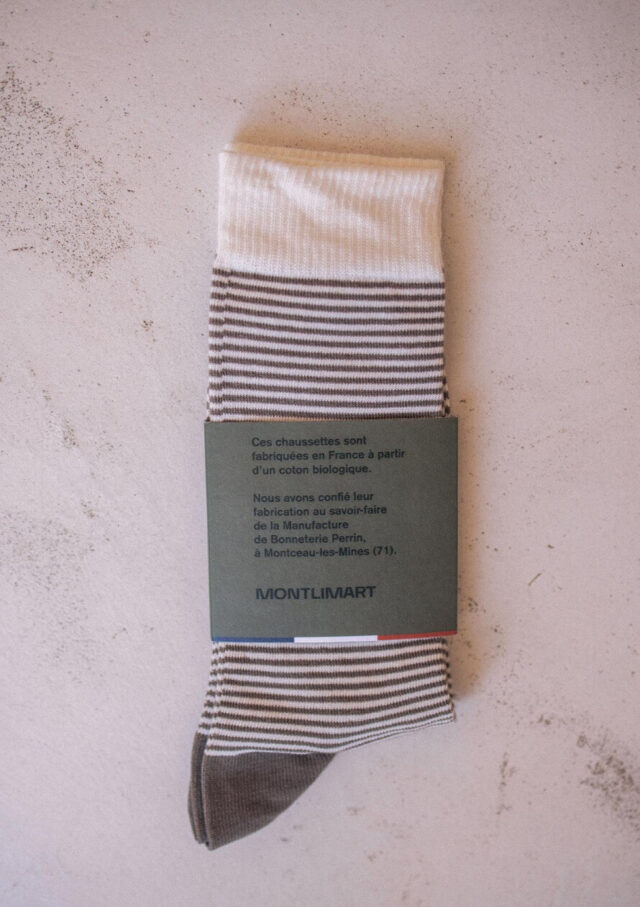 Montlimart - CHAUSSETTES GALET MARRON