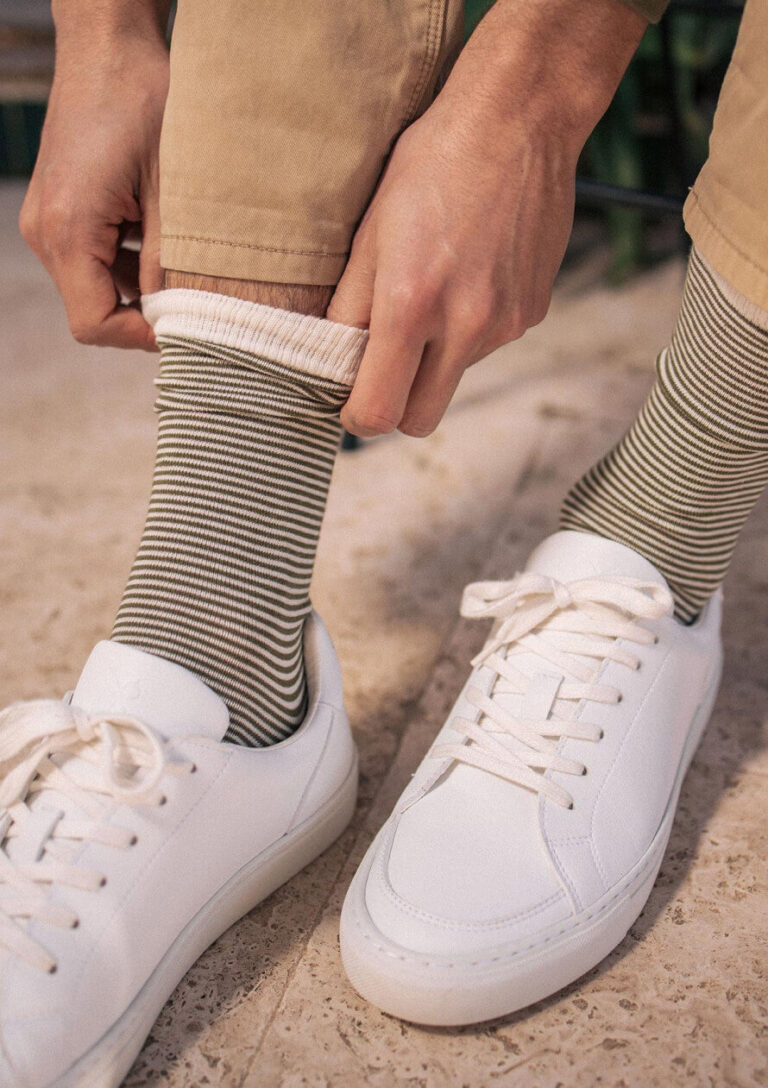 Montlimart - CHAUSSETTES GALET VERT