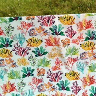 Fleur de Soleil - Chemin de table Algues marines