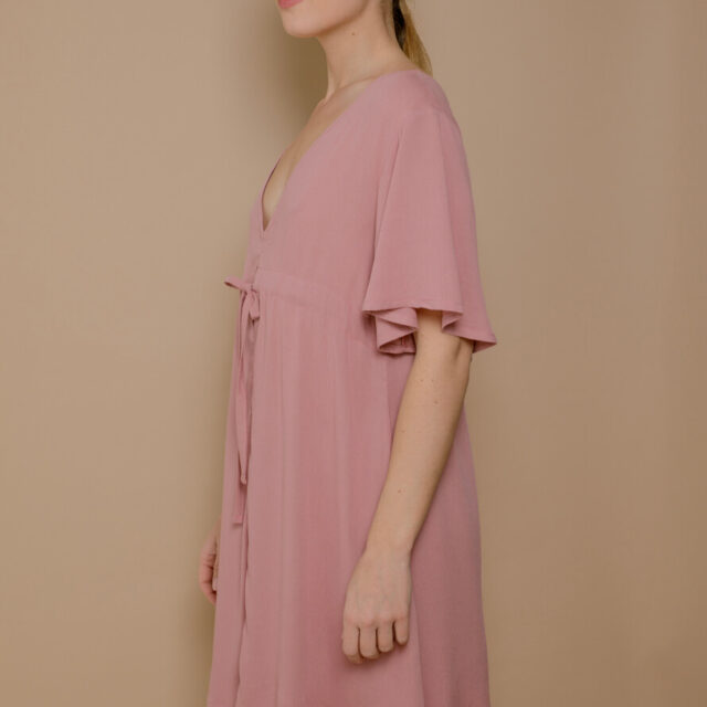 April et C - Robe Jungle - Bois de Rose
