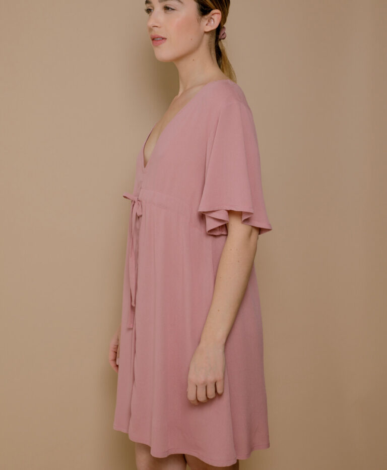 April et C - Robe Jungle - Bois de Rose