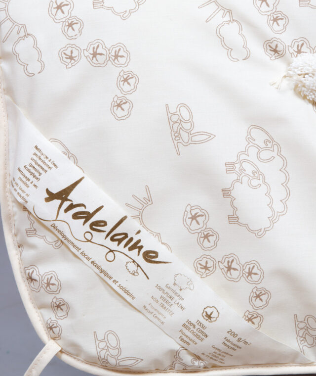 Ardelaine - Couette légère en laine 200g/m²