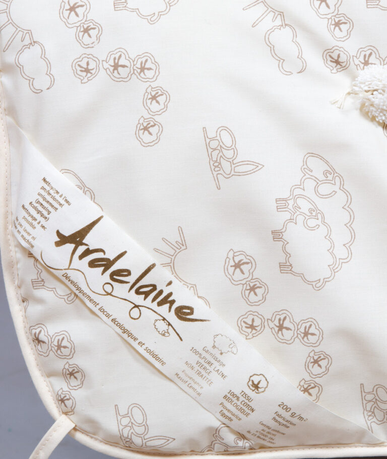 Ardelaine - Couette légère en laine 200g/m²