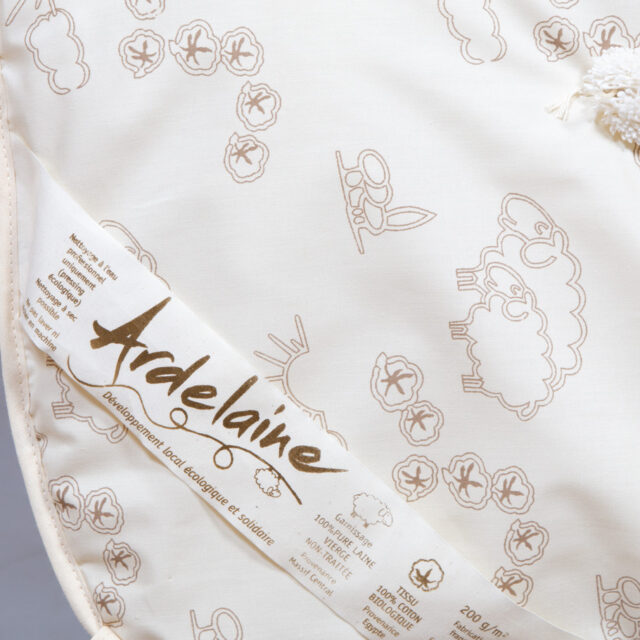 Ardelaine - Couette légère en laine pour bébé 200g /m²