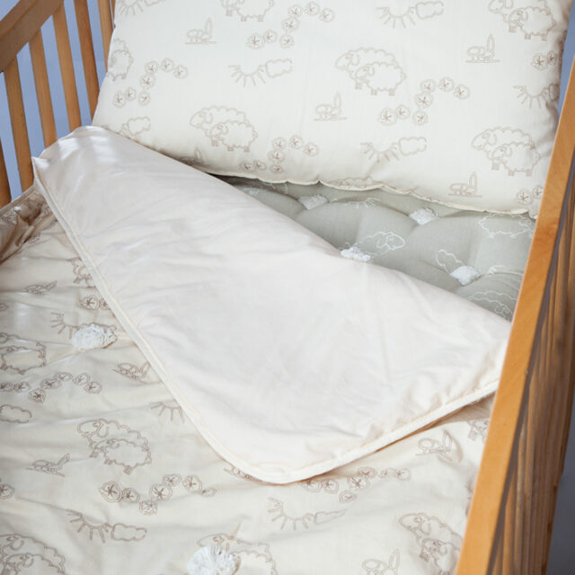 Ardelaine - Couette légère en laine pour bébé 200g /m²