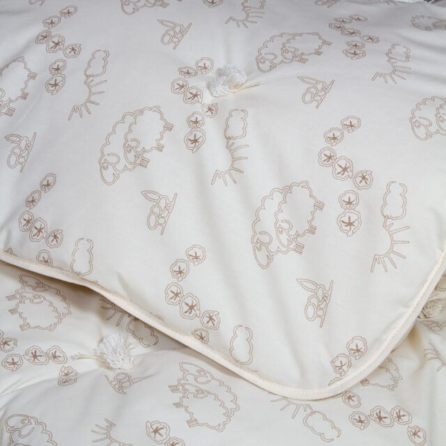 Ardelaine - Couette d'hiver en laine pour enfant 500g/m²
