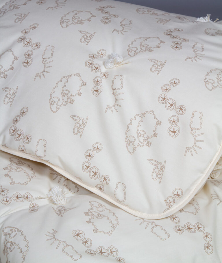 Ardelaine - Couette d'hiver en laine pour enfant 500g/m²