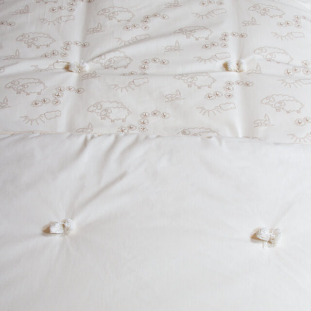 Ardelaine - Couette de demi-saison en laine pour enfant 300g/m²