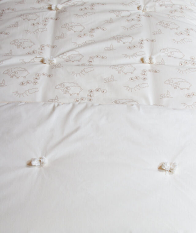 Ardelaine - Couette de demi-saison en laine pour enfant 300g/m²