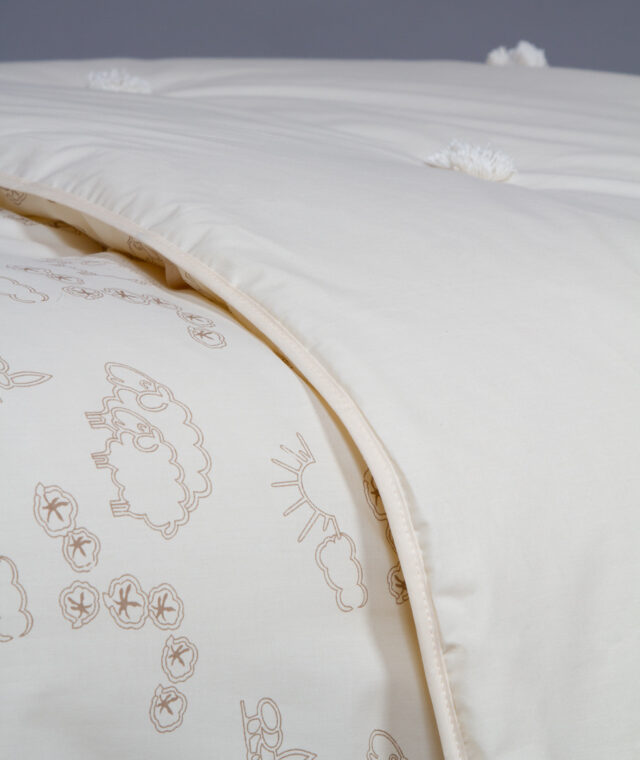 Ardelaine - Couette légère en laine 200g/m²