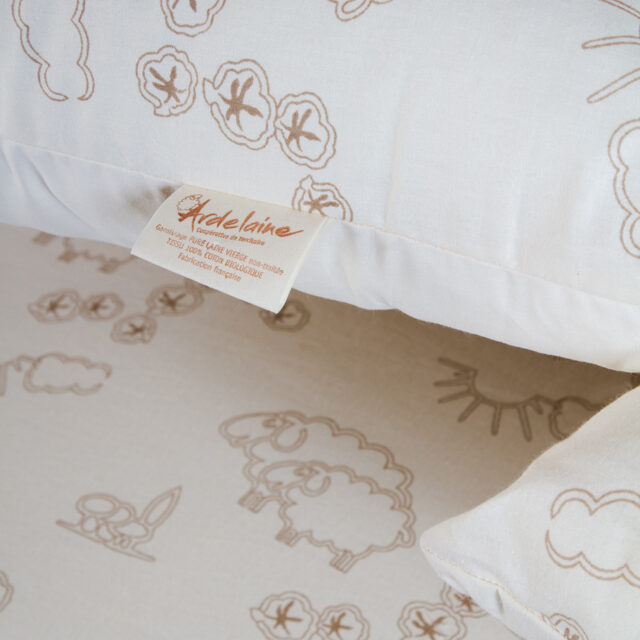 Ardelaine - Coussin de lecture en laine