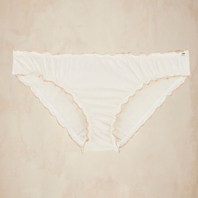 Lemahieu - Culotte bloomer en Coton BIO - Naturel - Blanc - Femme