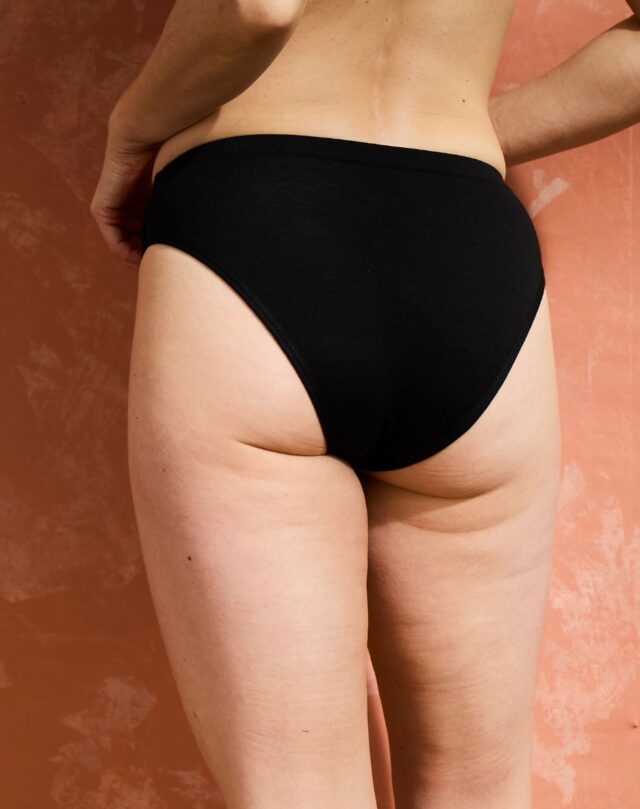 Lemahieu - Culotte coton modal - Noir - Femme