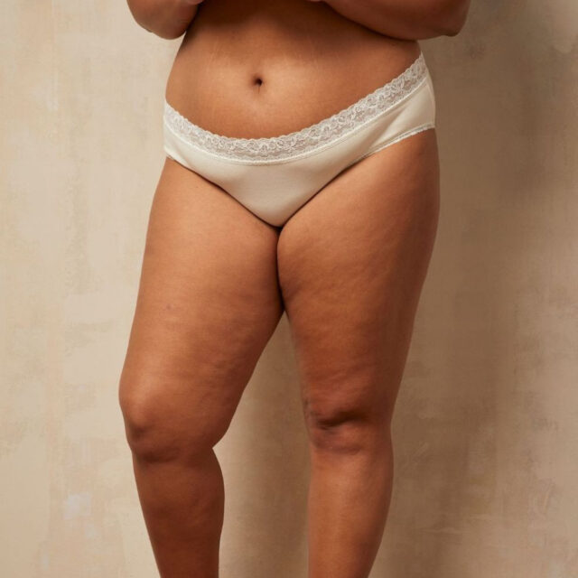 Lemahieu - Culotte Dentelle - Ecru - Blanc - Femme