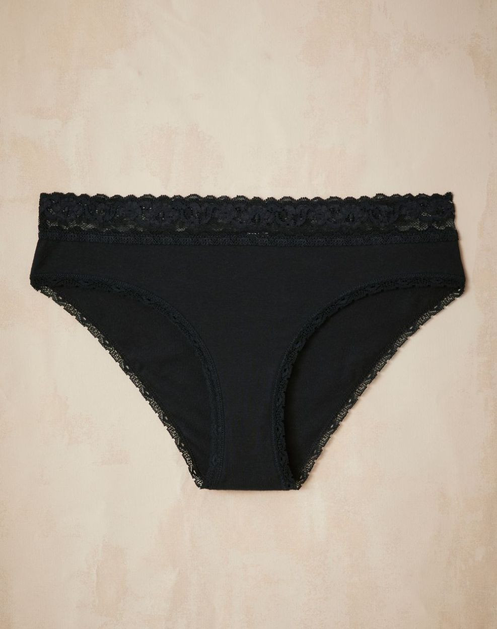Culotte Dentelle Noire PIERRE MANTOUX Taille S - Neuf Avec étiquette, Fabrication Italie