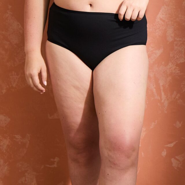 Lemahieu - Culotte taille haute en Coton BIO - Noir - Femme