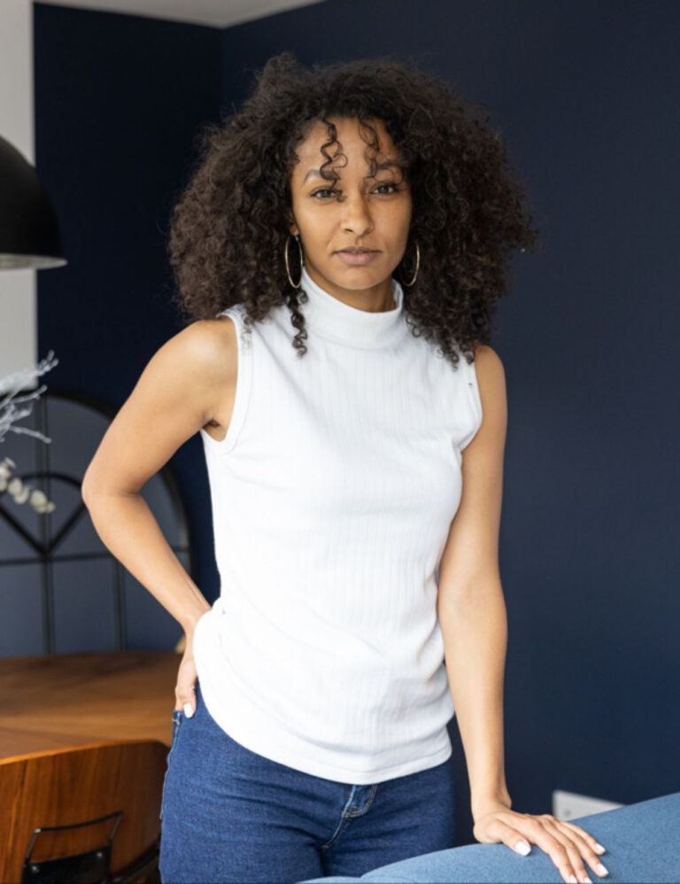 Lemahieu - Débardeur Laine & Coton - Blanc - Femme - Femme
