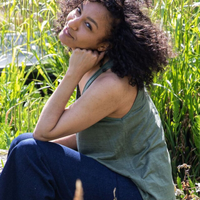 Lemahieu - Débardeur 100% Lin - Kaki - Femme - Femme