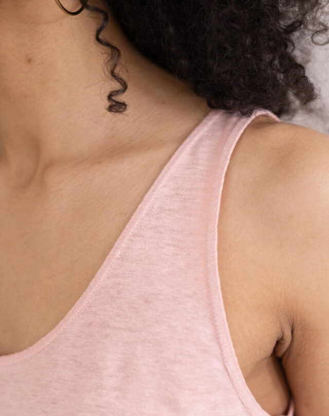 Lemahieu - Débardeur 100% Lin - Rose - Femme - Femme