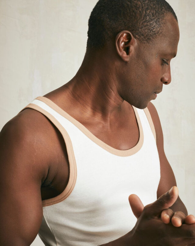 Lemahieu - Débardeur Marcel en Coton BIO - Naturel - Blanc - Unisexe