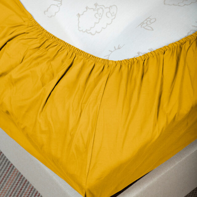 Ardelaine - Drap housse pour lit enfant 90x190cm en coton bio