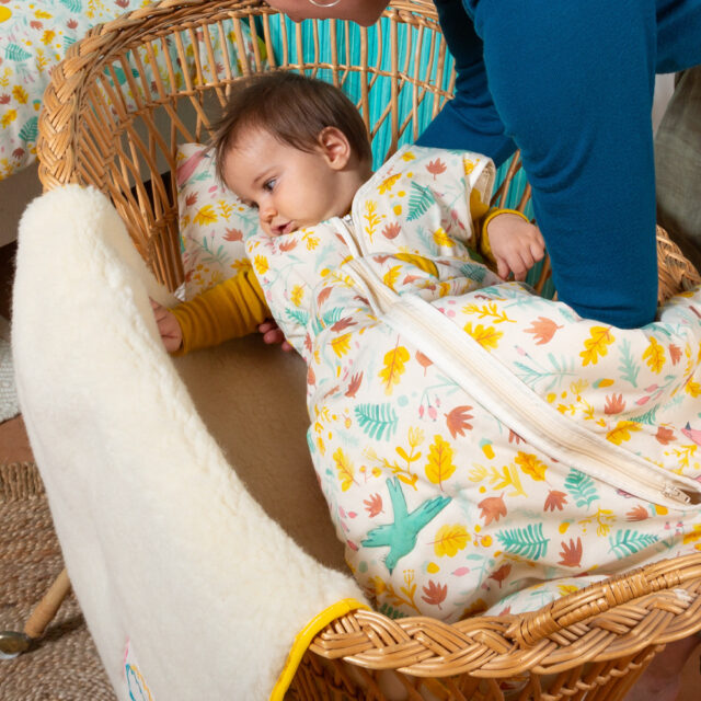 Ardelaine - Couverture en velours de laine pour bébé