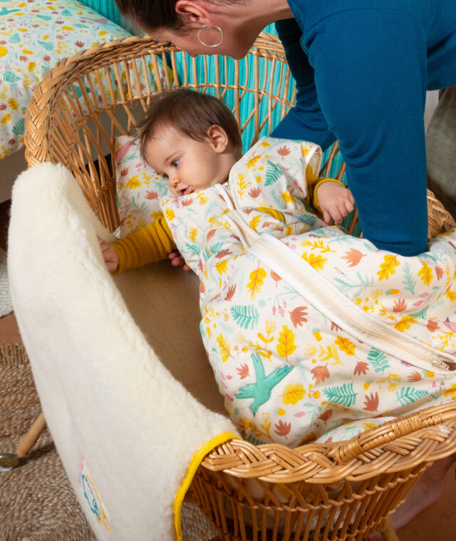 Ardelaine - Couverture en velours de laine pour bébé