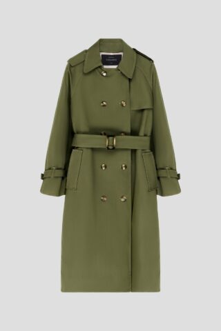 Coulange - Trench coat vert kaki M67  46