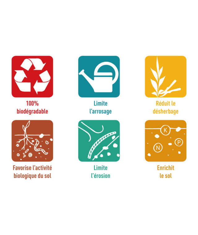 Ardelaine - Feutre de paillage 400g/m²