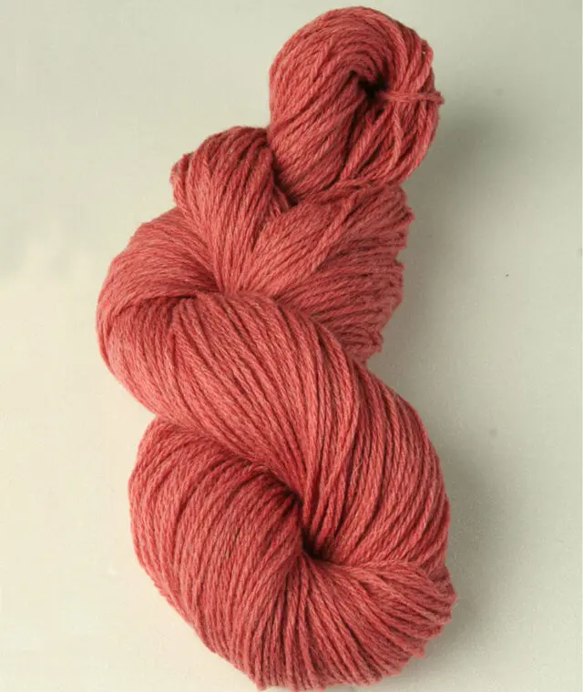 Ardelaine - Fil à tricoter en laine – Rose – Aiguille 3.5