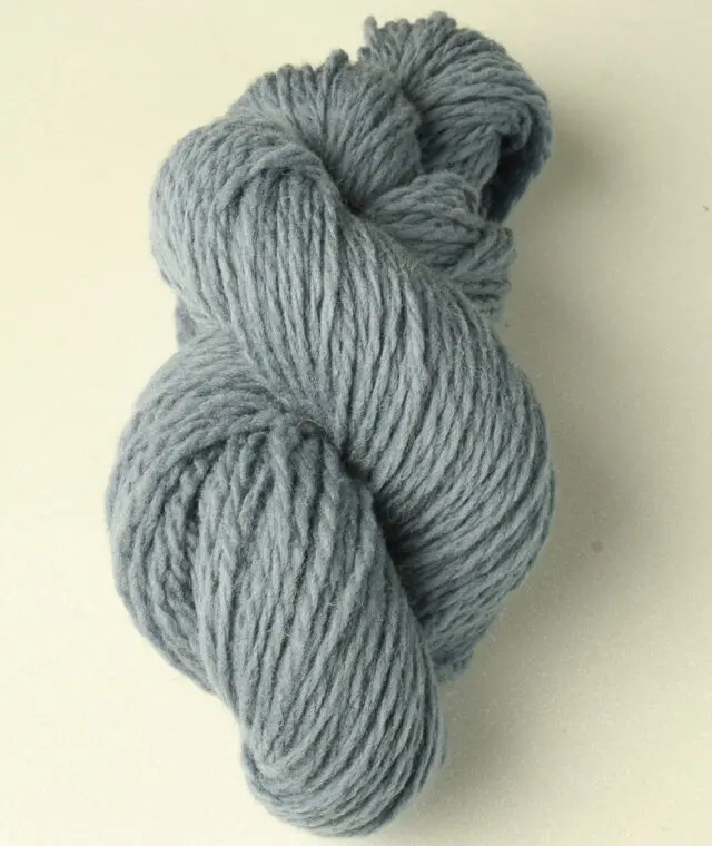 Ardelaine - Fil à tricoter en laine – Bleuté – Aiguille 3.5