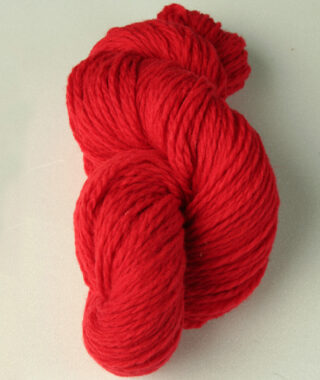 Ardelaine - Fil à tricoter en laine – Rouge – Aiguille 5