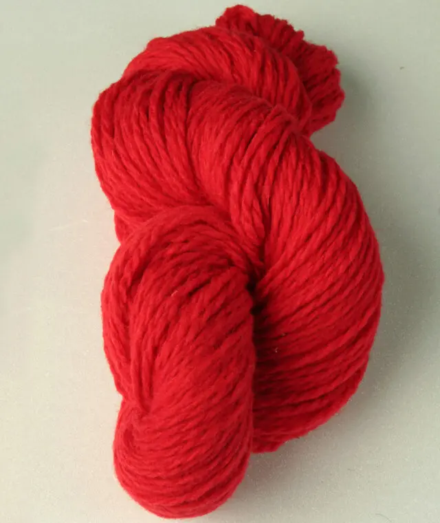 Ardelaine - Fil à tricoter en laine – Rouge – Aiguille 5