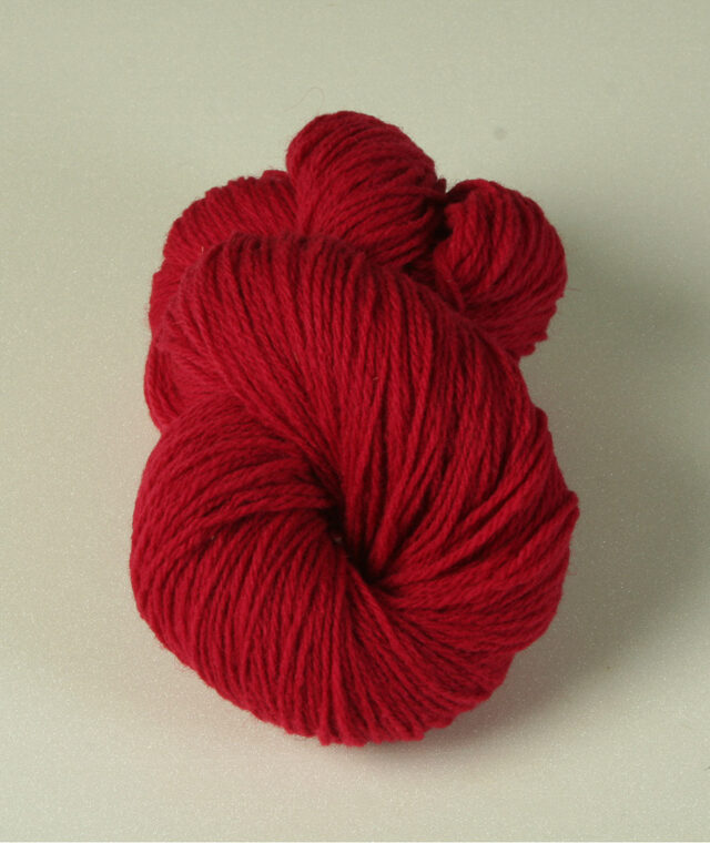 Ardelaine - Fil à tricoter en laine – Bordeaux – Aiguille 3.5