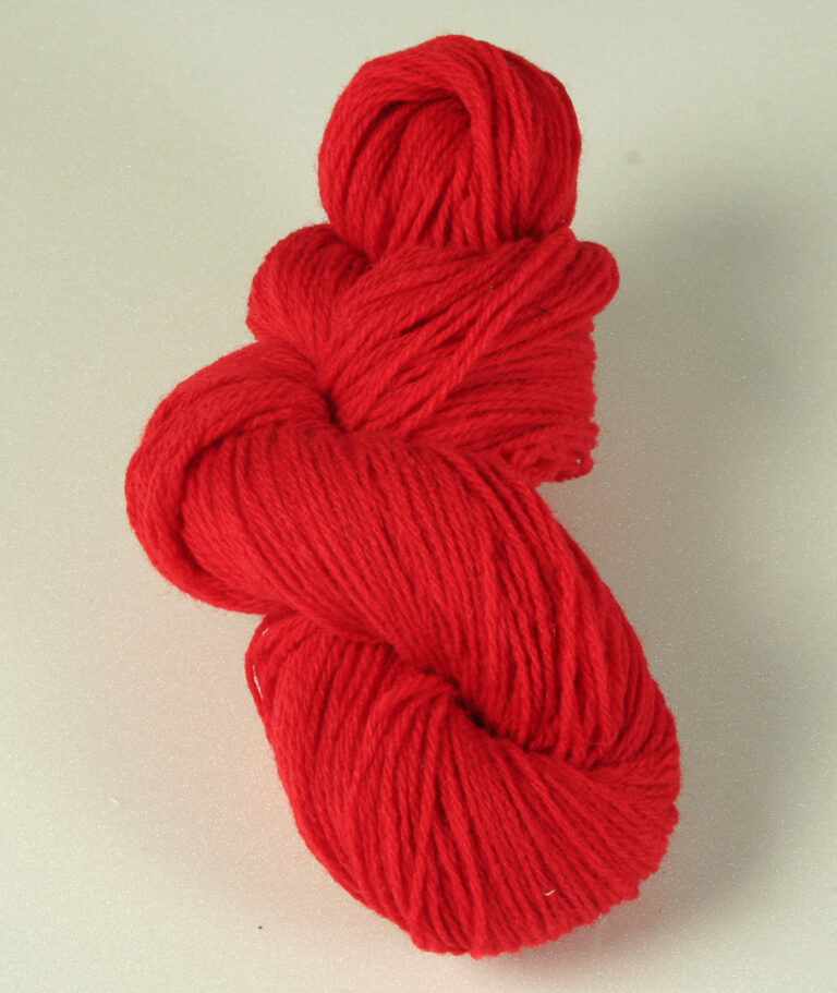 Ardelaine - Fil à tricoter en laine - Rouge - Aiguille 3.5