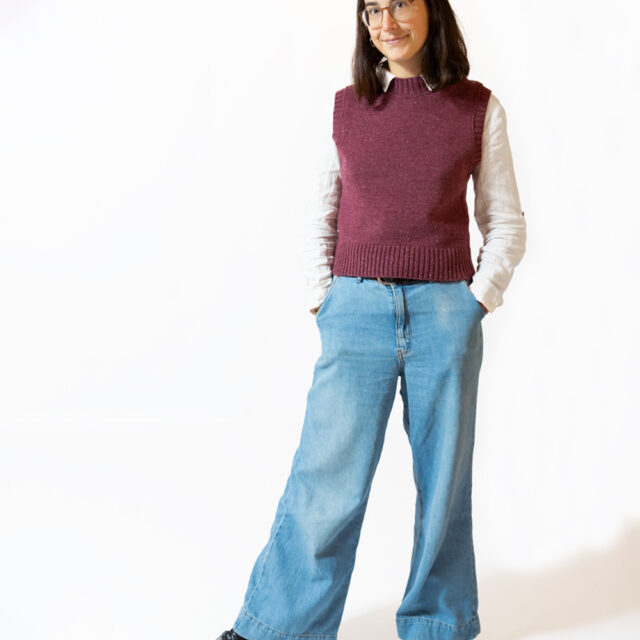 Ardelaine - Pull sans manches en laine - Prévenchères