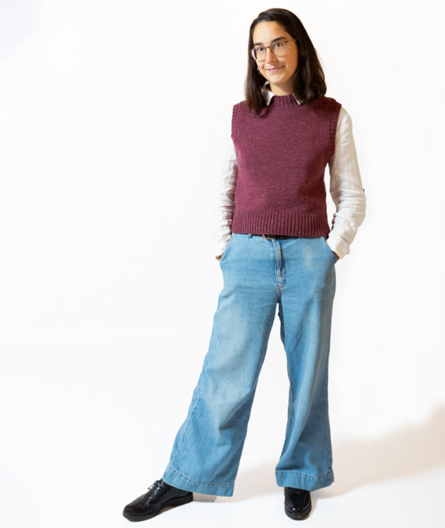 Ardelaine - Pull sans manches en laine - Prévenchères