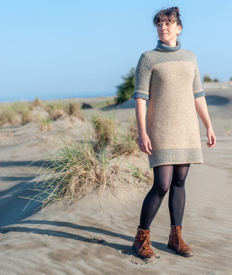 Ardelaine - Robe en laine fin de collection - Merly